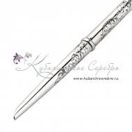 Ручка серебряная без черни, арт №2303/7