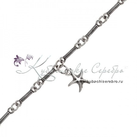 Браслет из серебра  Браслет из серебра Морская звездочка