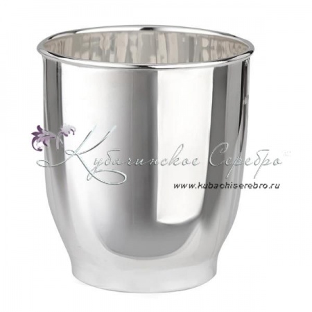 Стакан гладкий 999 пробы на 260 мл 