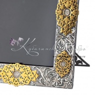 Рамка для фотографий с позолотой , арт №2397