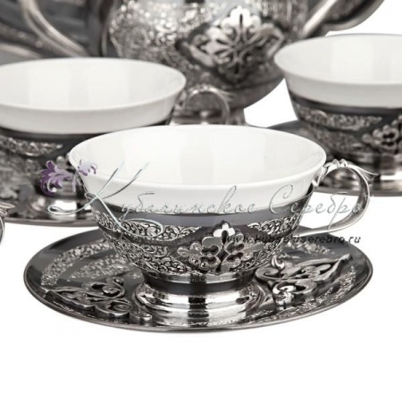 Сервиз чайный Black series 