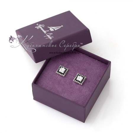 Пуссеты серебряные (Новинка)