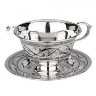 Чайная пара с литой ручкой на 160 мл (Новинка) 2157 