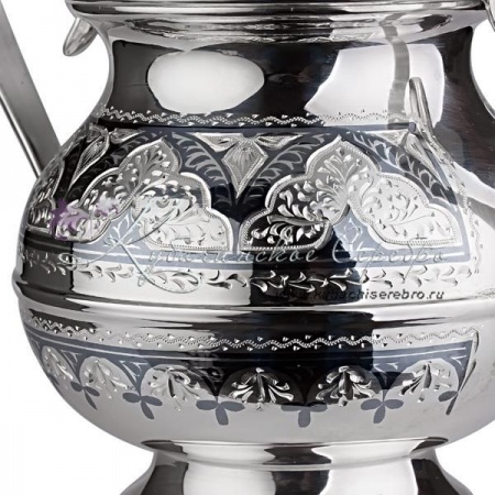 Сахарница серия Марракеш серебряная на 350 мл