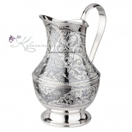 Серебряный кувшин без крышки в исполнении «Эксклюзив» на 1480 мл 6437 