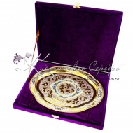 Поднос с эмалью, арт №1113