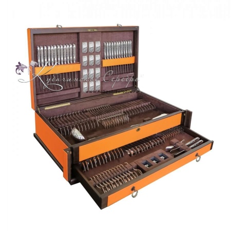 Набор столовых приборов Престиж, 129 предметов