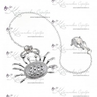 Ионизатор воды из серебра "Краб" 1009/4