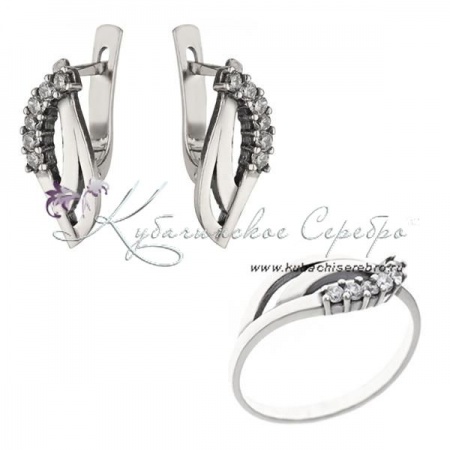 Комплект из серебра