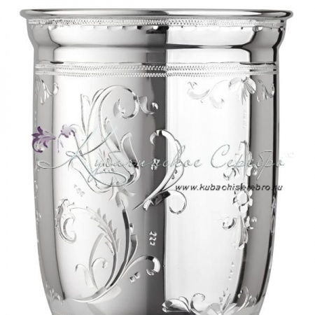 Стакан из серебра 999 пробы на 320 мл 