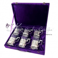 Набор подстаканников на 6 персон , арт №7131