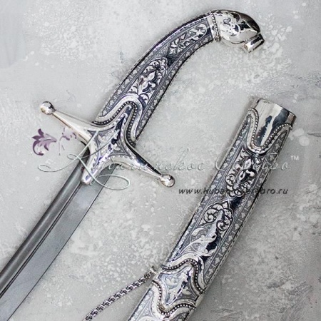 Сабля с чернением в исполнении  Сабля с чернением в исполнении Премиум, 90 см