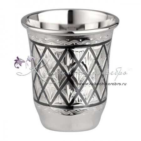 Стопка серебряная Ромб на 30 мл