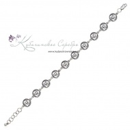 Мини браслет с филигранью  8406 