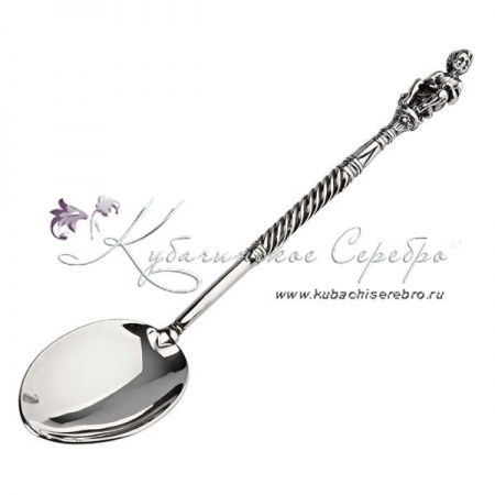 Серебряная чайная ложка  Серебряная чайная ложка Ангел