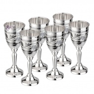 Набор рюмок с чернением на 35 мл (Новинка) 8424/1