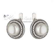 Серьги с жемчугом (Новинка) 8360 