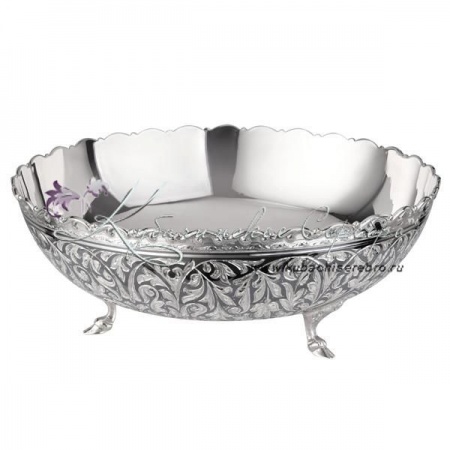 Ваза серебряная серия Жасмин 