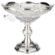 Фруктовница с выпиленным узором "Люкс +" 4074