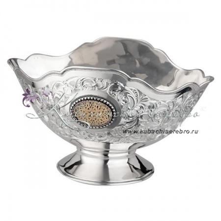 Конфетница ручной работы без чернения