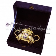 Сахарница с эмалью (новинка)