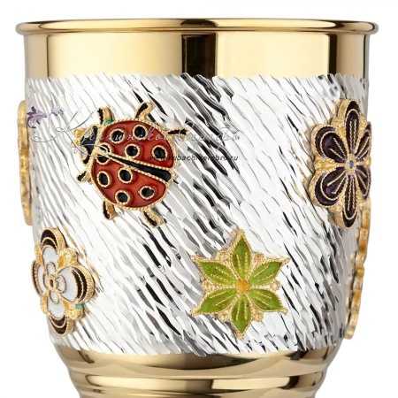 Стакан с горячей эмалью на 200 мл Лето (Новинка)