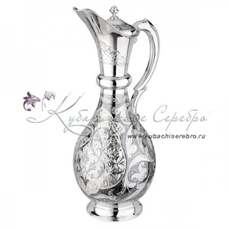 Кувшин ручной работы с крышкой на 2200 мл, арт №6438  Кувшин ручной работы с крышкой на 2200 мл