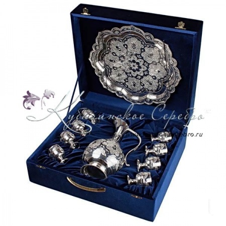 Сервиз коньячный в исполнении Люкс + на 8 персон