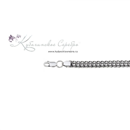Браслет-цепочка Кобра, ширина 6 мм 