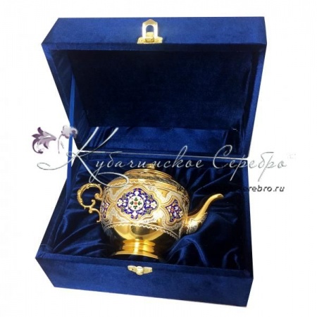 Чайник с горячей эмалью на 550 мл 