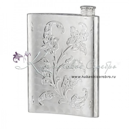 Фляга с двухсторонней гравировкой на 150 мл 