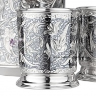 Набор с чернением для крепких напитков , арт №4441