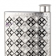 Фляга серебряная на 200 мл (Новинка), арт №8152