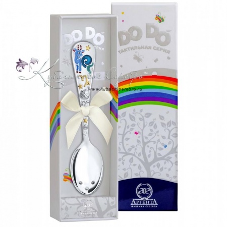 Тактильная ложка для детей «Зодиак-Козерог»