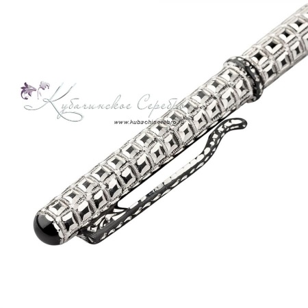 Ручка серебряная Квадрат (Новинка)