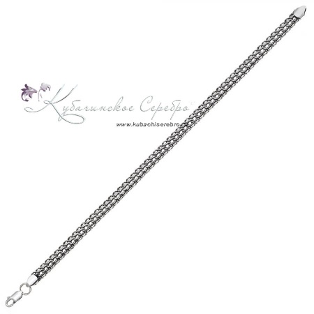 Браслет-цепочка Кобра, ширина 6 мм 