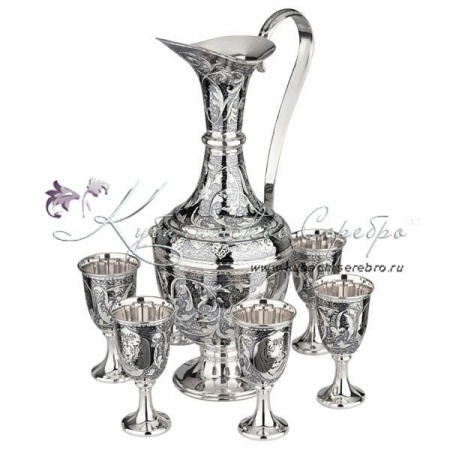 Сервиз коньячный, авторская работа!  