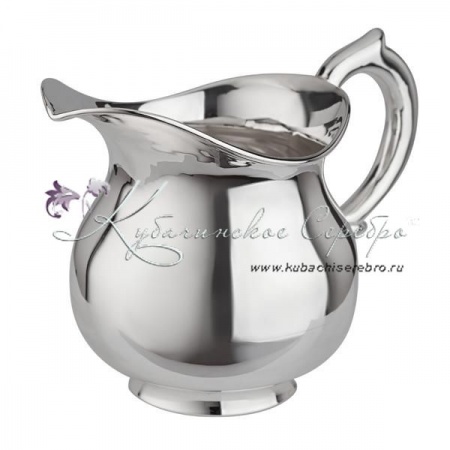 Молочник из серебра 925 пробы серия Венеция на 450 мл 