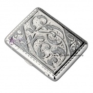 Портсигар серебряный (Новинка) 3137