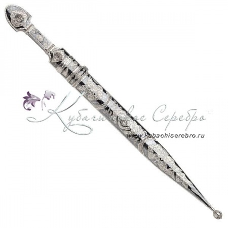 Кинжал c дамасской сталью в исполнении  Кинжал c дамасской сталью в исполнении Премиум, 60 см