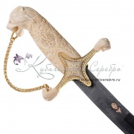 Сабля с кристаллами сваровски, авторская! , арт №5085