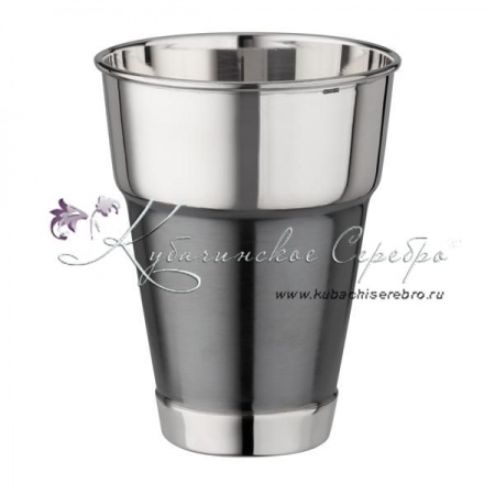 Стакан серебряный  Стакан серебряный Black series на 250 мл