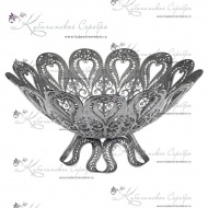 Конфетница "Black series"  4940