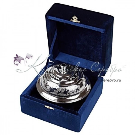 Масленка из серебра исполнение Эксклюзив 