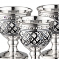 Набор стопок с алмазной огранкой на 40 мл (Новинка), арт №1343