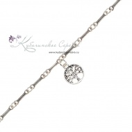 Браслет серерянный "Дерево 1"  3417  