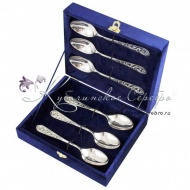 Набор серебряных столовых ложек