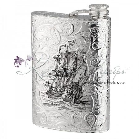 Фляга  Фляга Корабль & Маяк на 300 мл