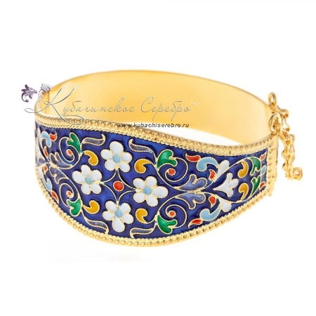 Браслет с горячей эмалью 