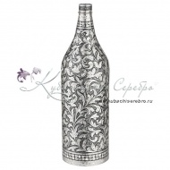 Бутылка серебряная на 1 л, сделано в Кубачи! 2606